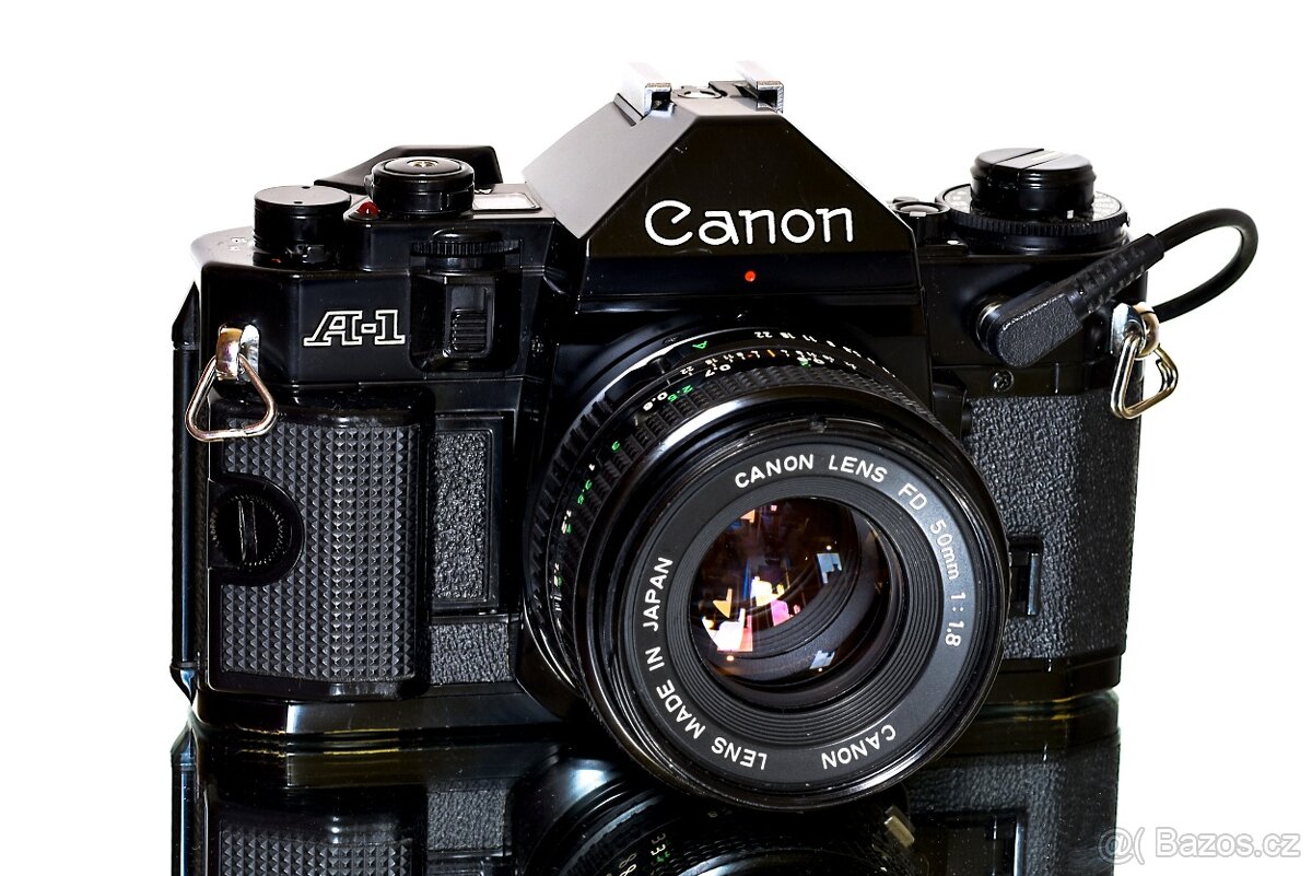 Canon A1 + DATA Back + FD 1,8/50mm TOP STAV