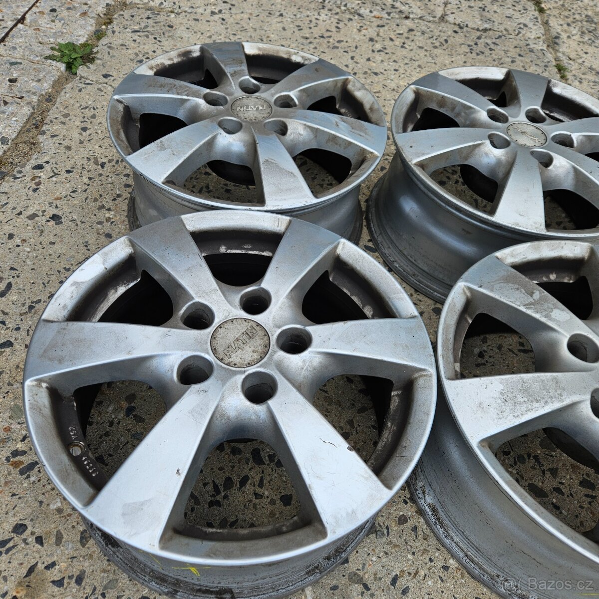 ALU DISKY platin s roztečí 5x120x16 J ET20