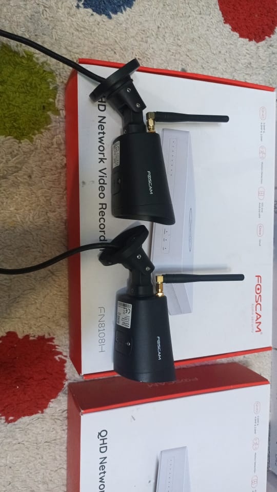 Kamerový systém Foscam NVR + 3x WiFI i Lan kamery