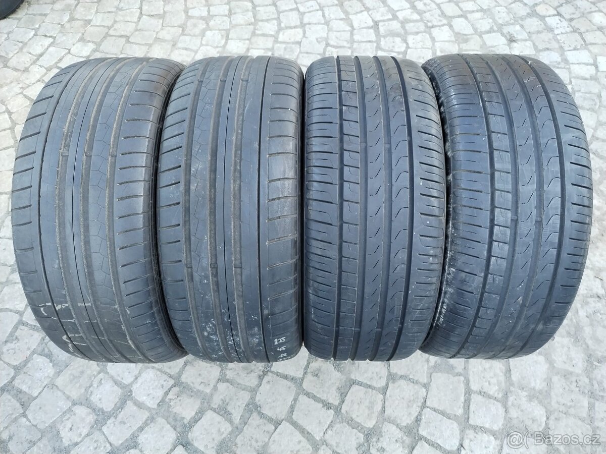 235/45/18 letni pneu HANKOOK PIRELLI DUNLOP 235/45 R18