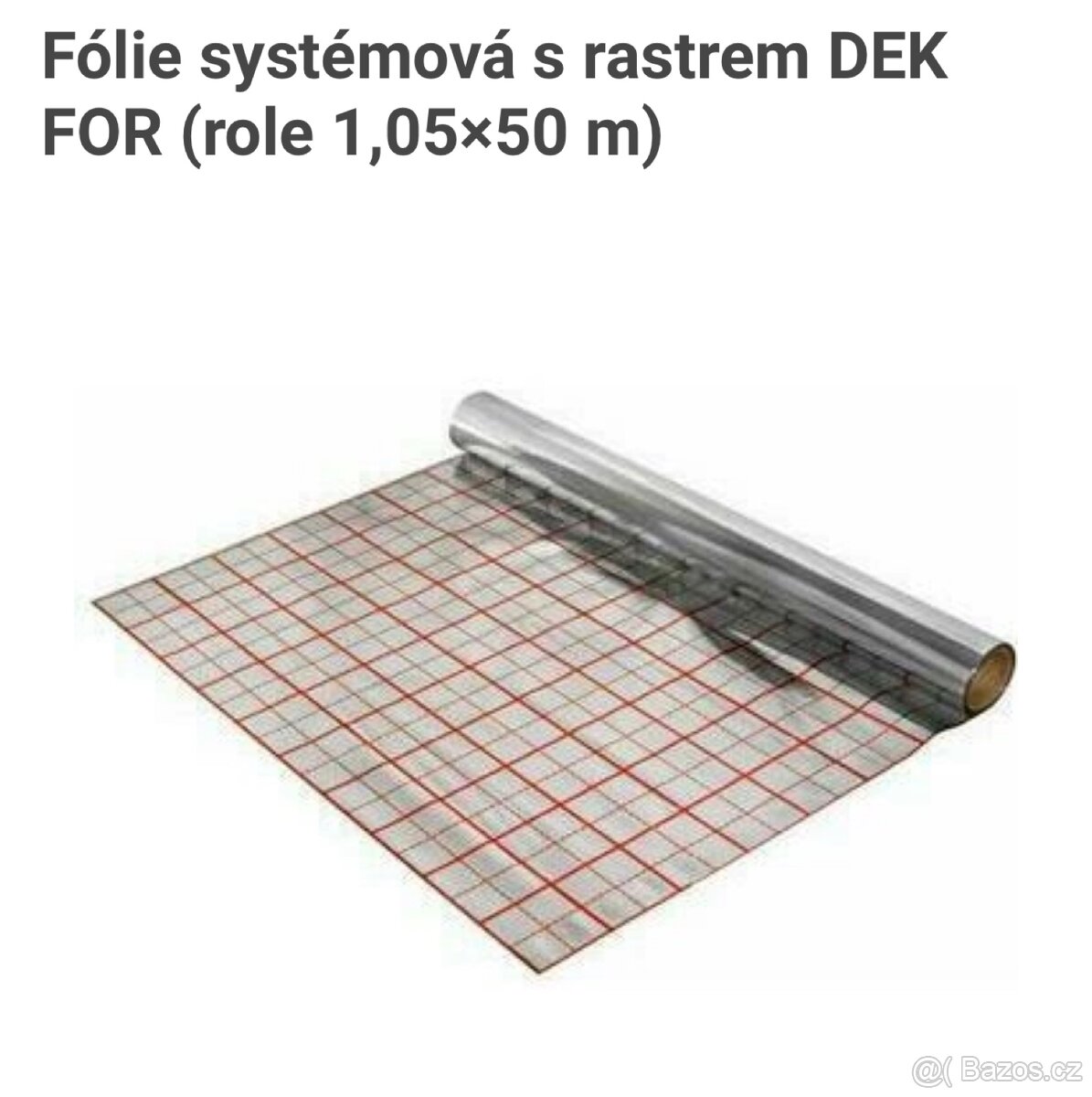 Folie systemova pod podlahove vytapeni