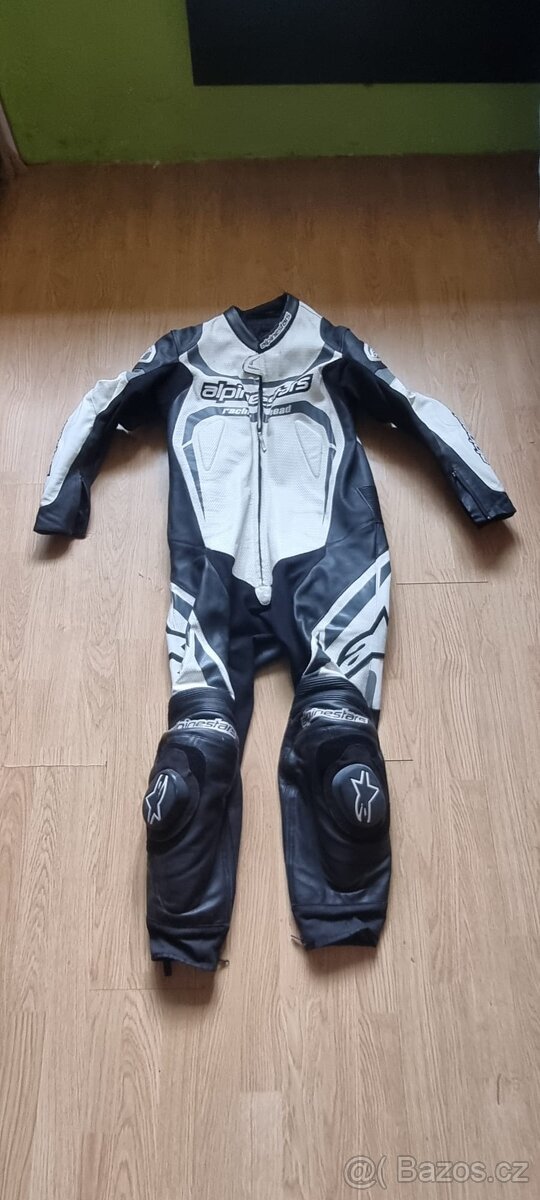 Kožená jednodílná kombinéza ALPINESTARS TOP