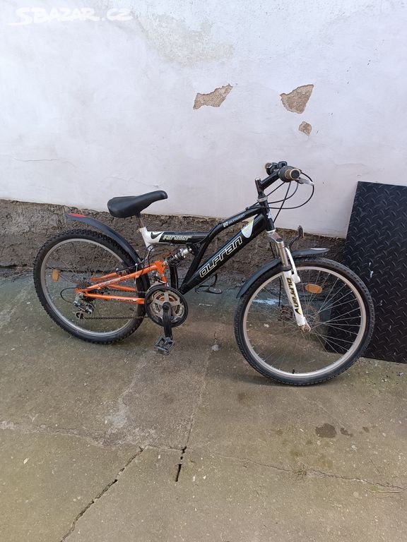 Horské celoodpružené kolo Olpran Foraker 24" Shimano