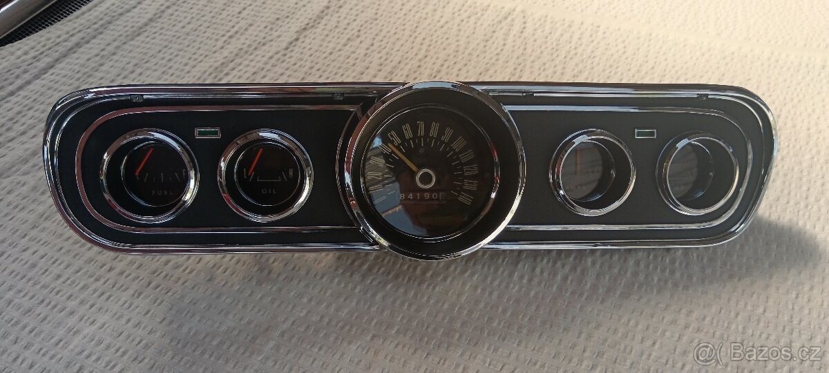 1966 FORD MUSTANG KOMPLET GAUGE CLUSTER BUDIKY