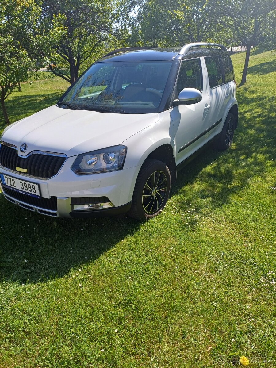 Prodám Škoda yeti 2,0TDI 103 Kw Tažné
