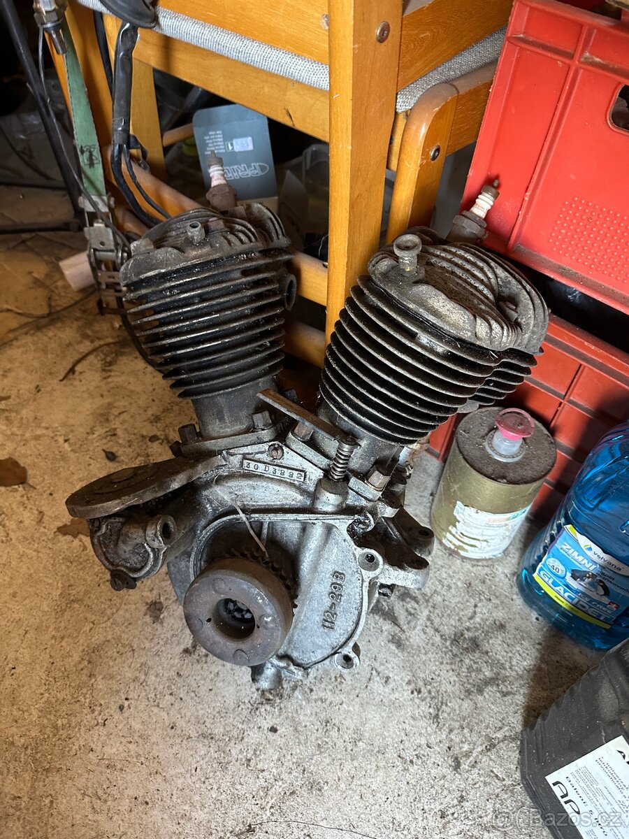Harley-Davidson D 750 motor