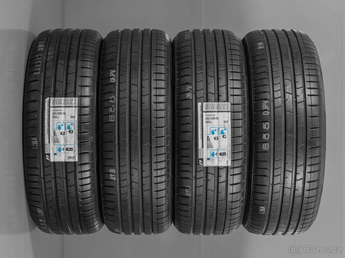 Nejeté letní pneu Pirelli 235/50/19 99V VOL, 4ks (2425)