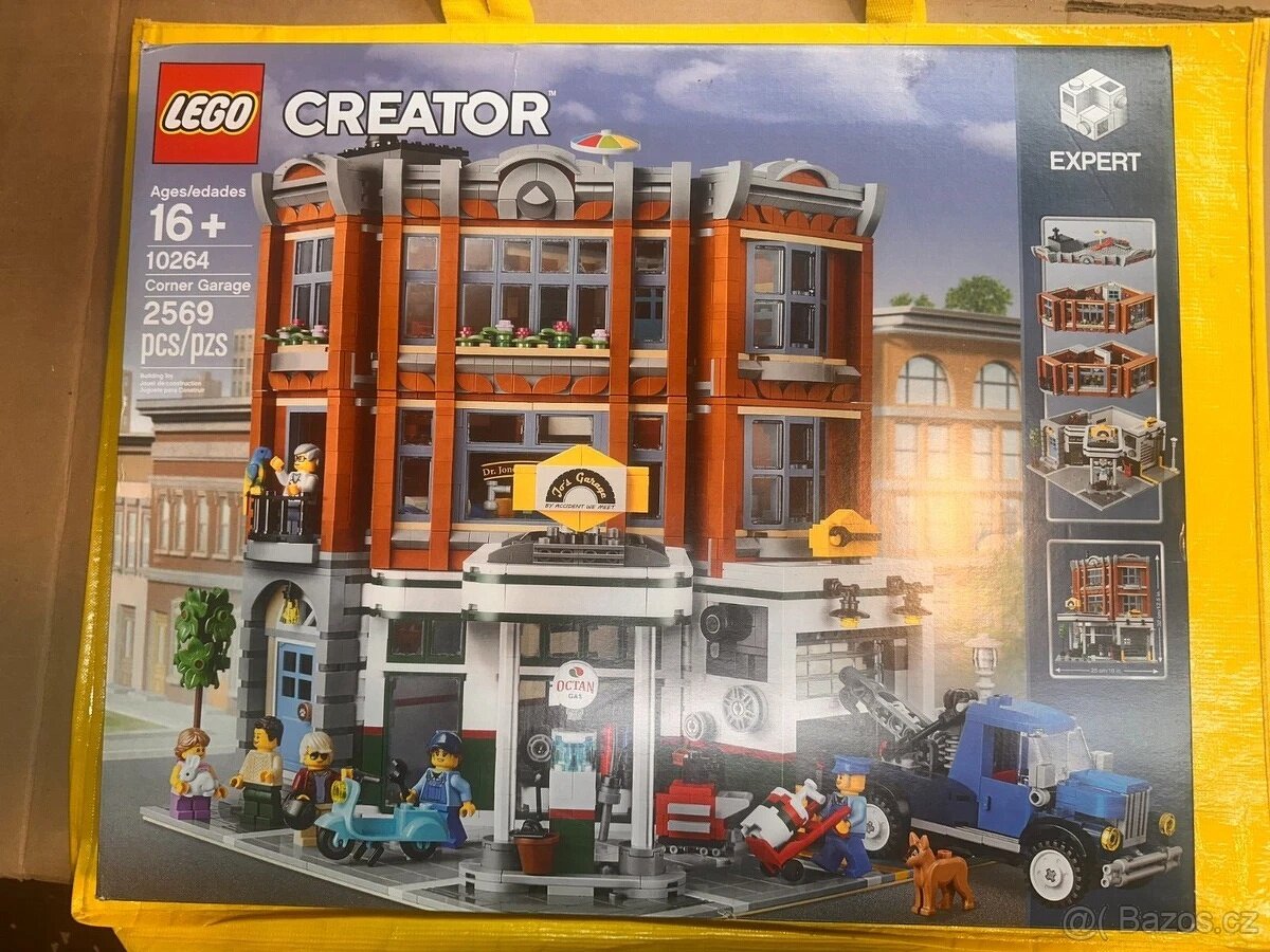 Nové LEGO Creator Expert 10264 Rohová garáž