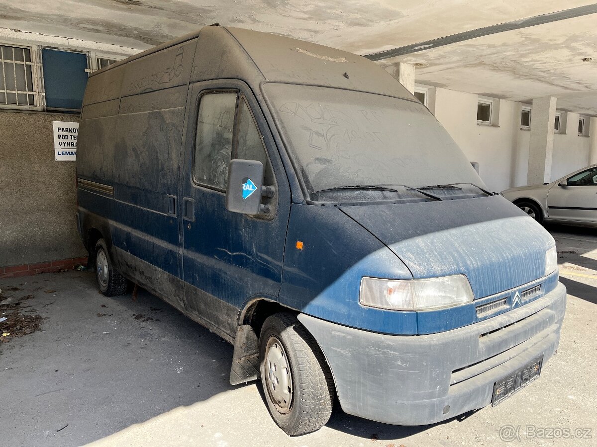 CITROEN JUMPER 2.5D 63 kW 3 MISTNÝ BEZ STK, DEPOZIT