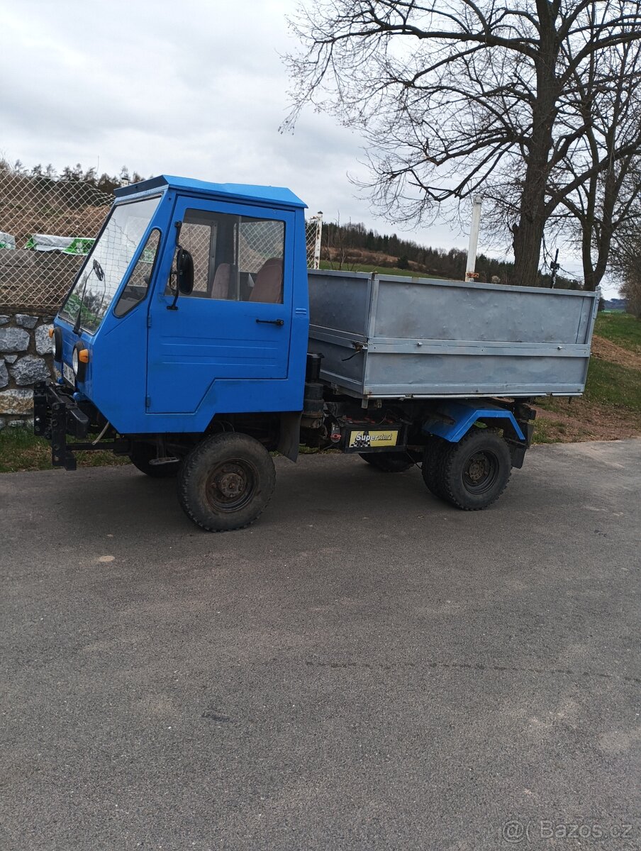 multicar m25 4x4 3straný sklápěč