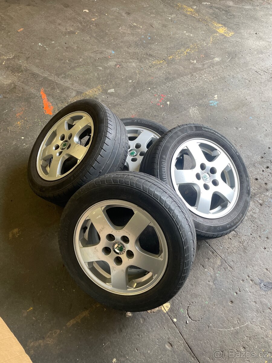 Alu kola ŠKODA R14 5x100