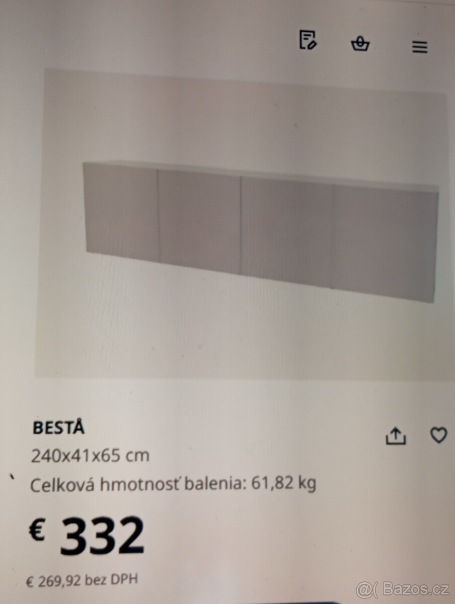 Ikea Besta - skrinky