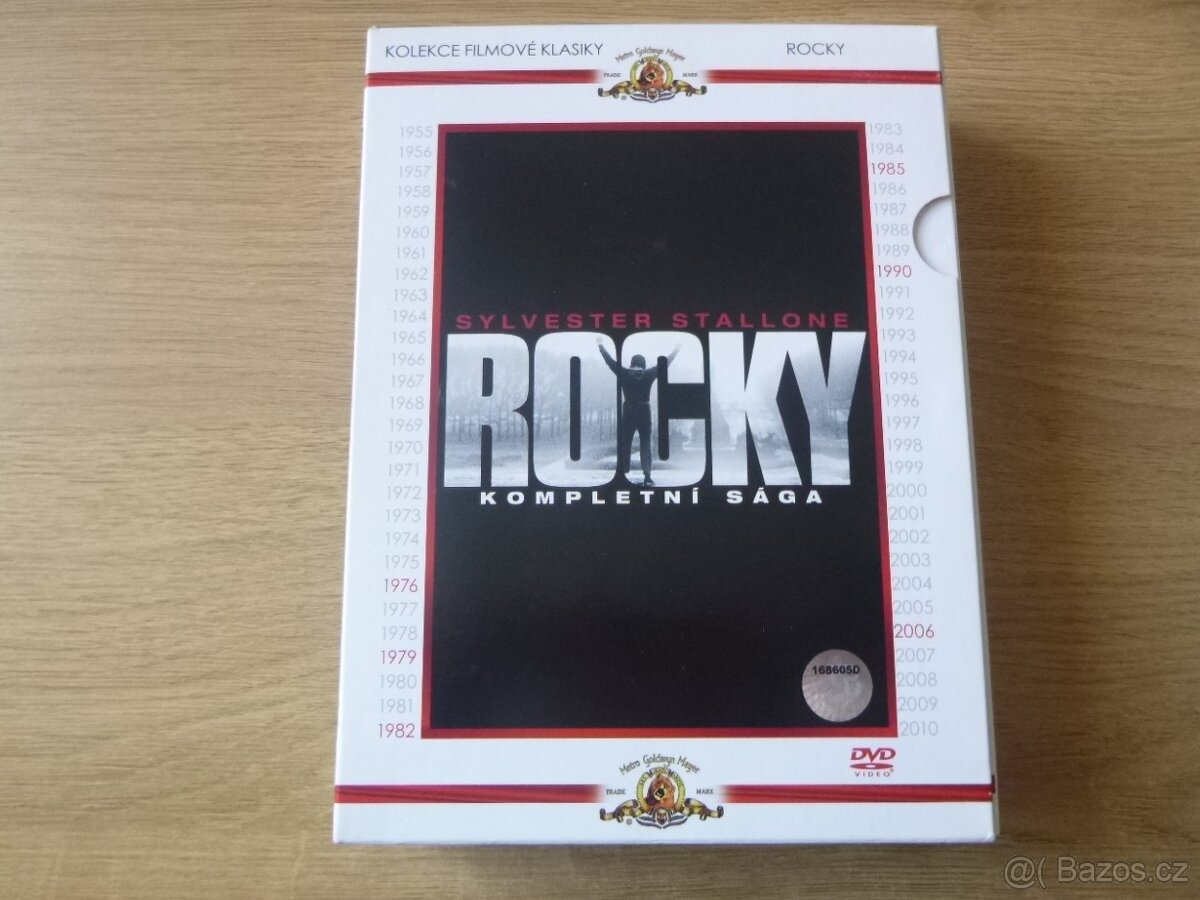 ROCKY 1-6 KOMPLETNI SAGA (S.Stallone) cz dabing