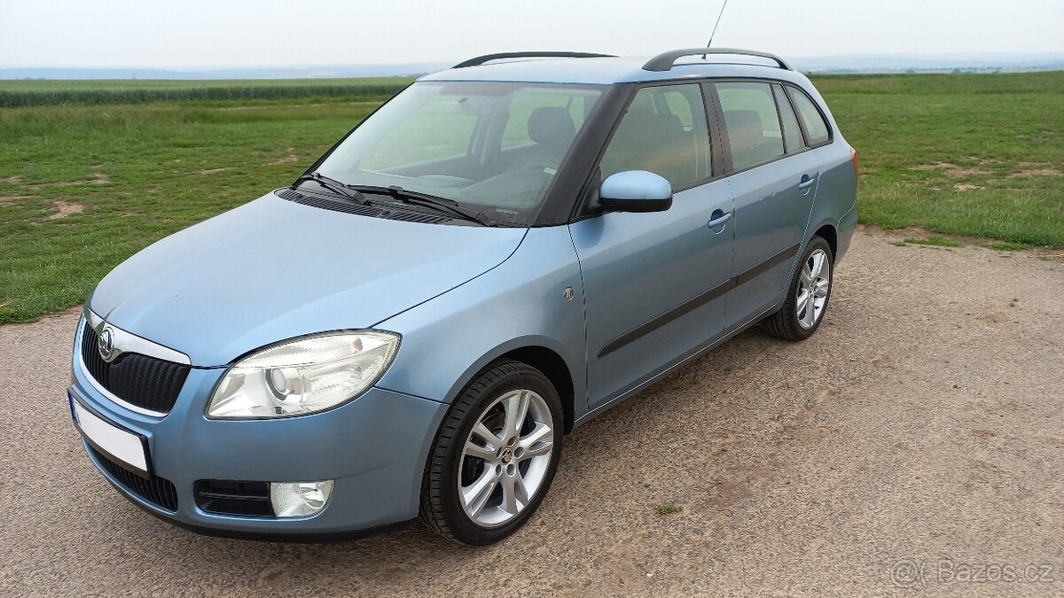 Škoda Fabia 1.4 16v 63kw. Slušný stav.