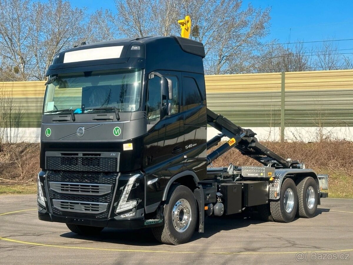 Nové Volvo FH 540 6x4 / Nosič abroll kontejnerů / Hyva