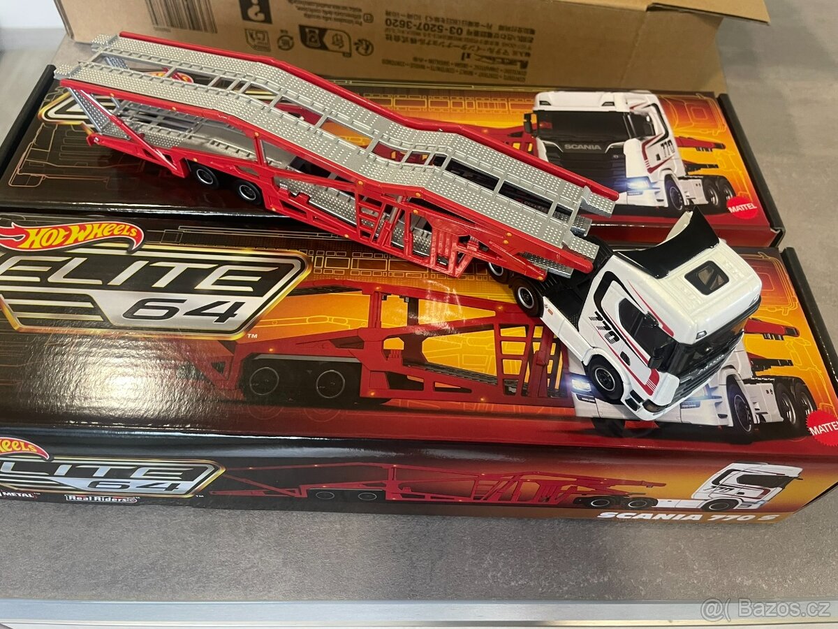 Hot Wheels Scania a Ferrari