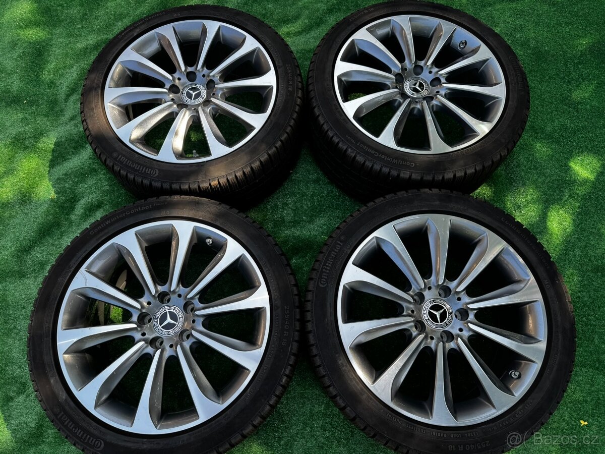 Originál alu kola Mercedes CLS 5x112 R18 zimní
