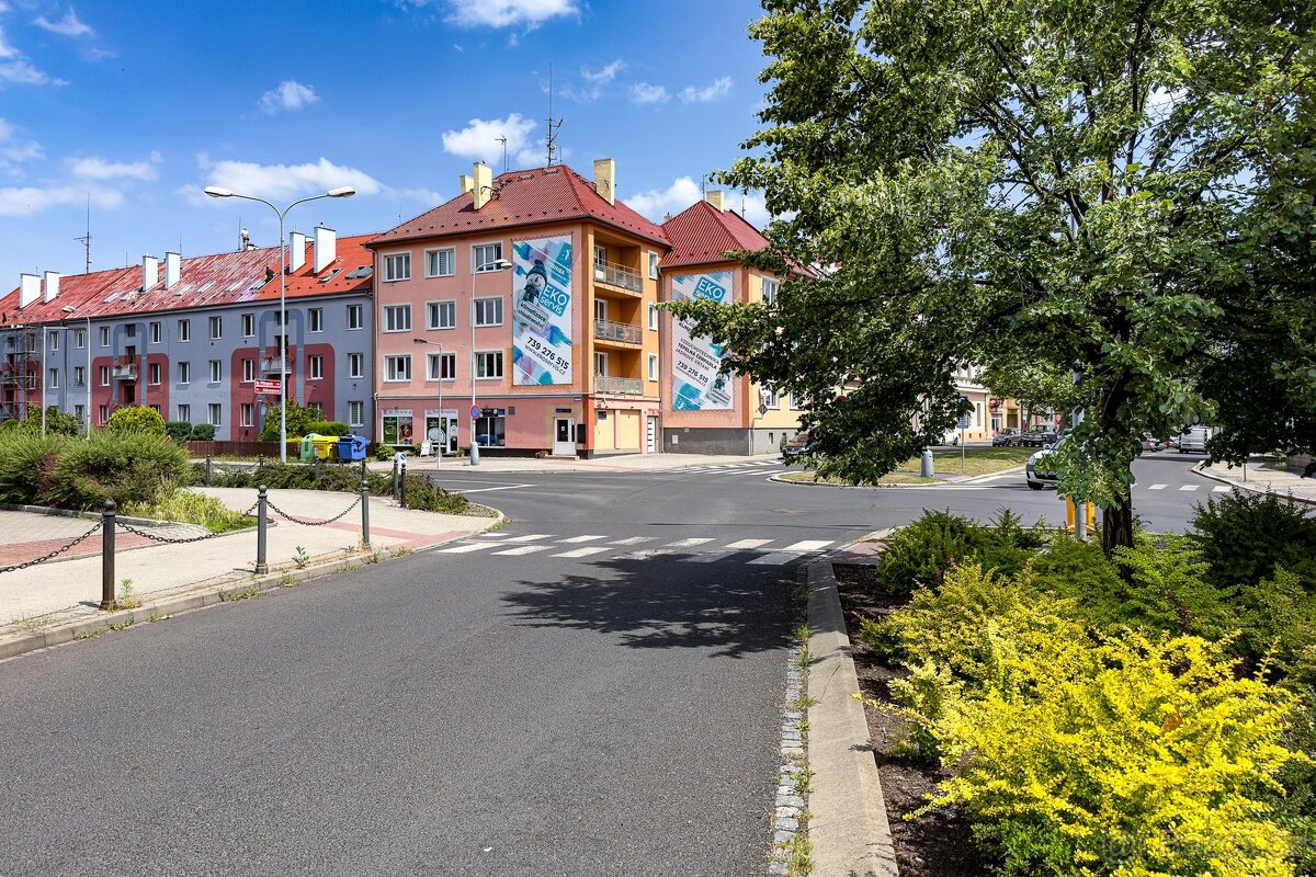Pronájem, byt, 2+1, 48 m2, Chomutov Mostecká ulice