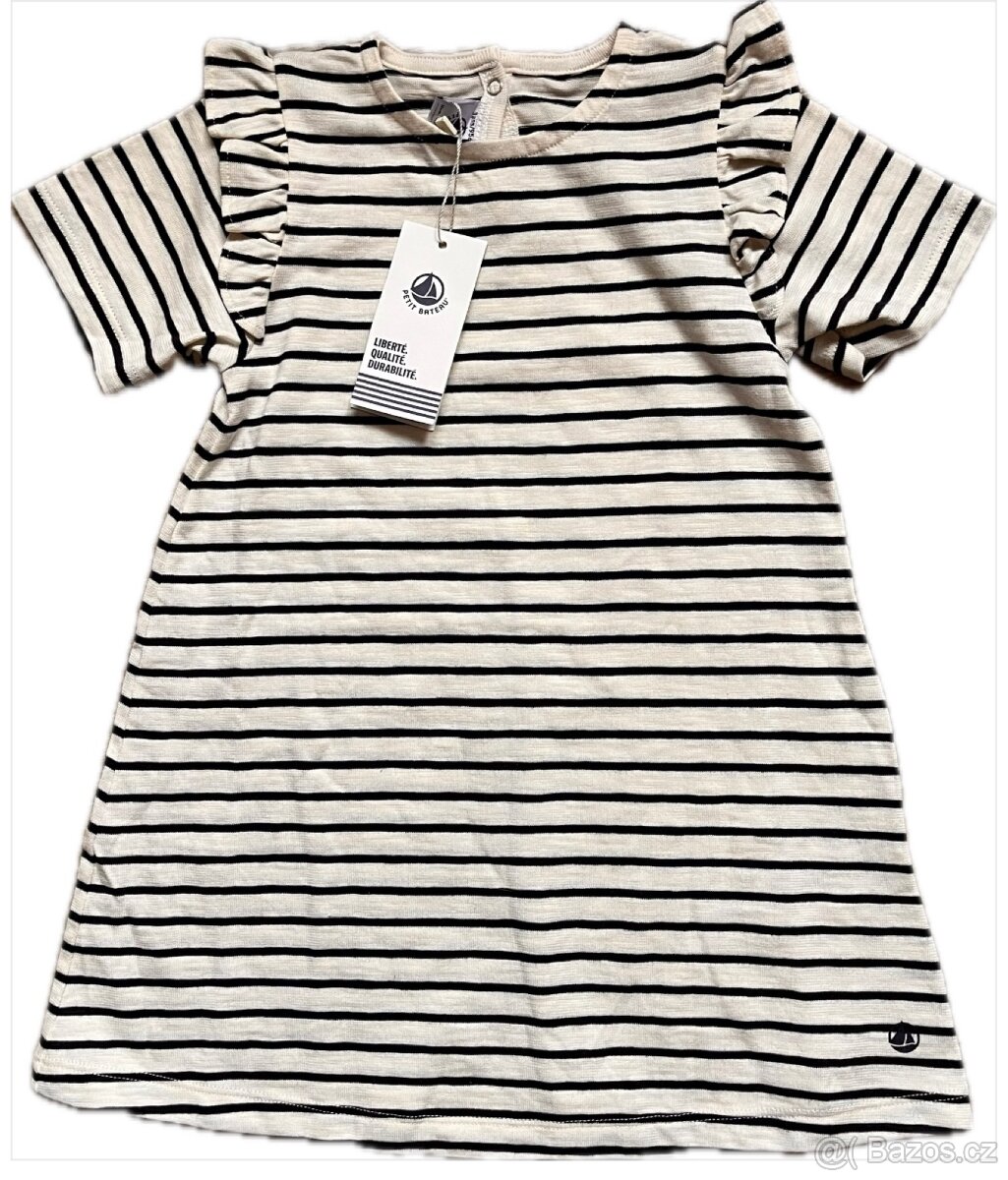Krásné holčičí nové šatičky Petit Bateau vel.98