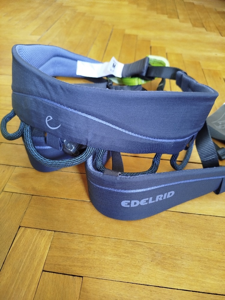 Nový lezecký sedák/úvazek Edelrid Sendero vel. M