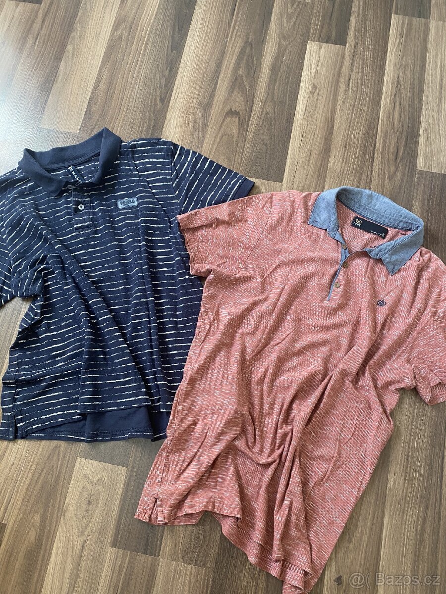 2x pánské triko vel.XL