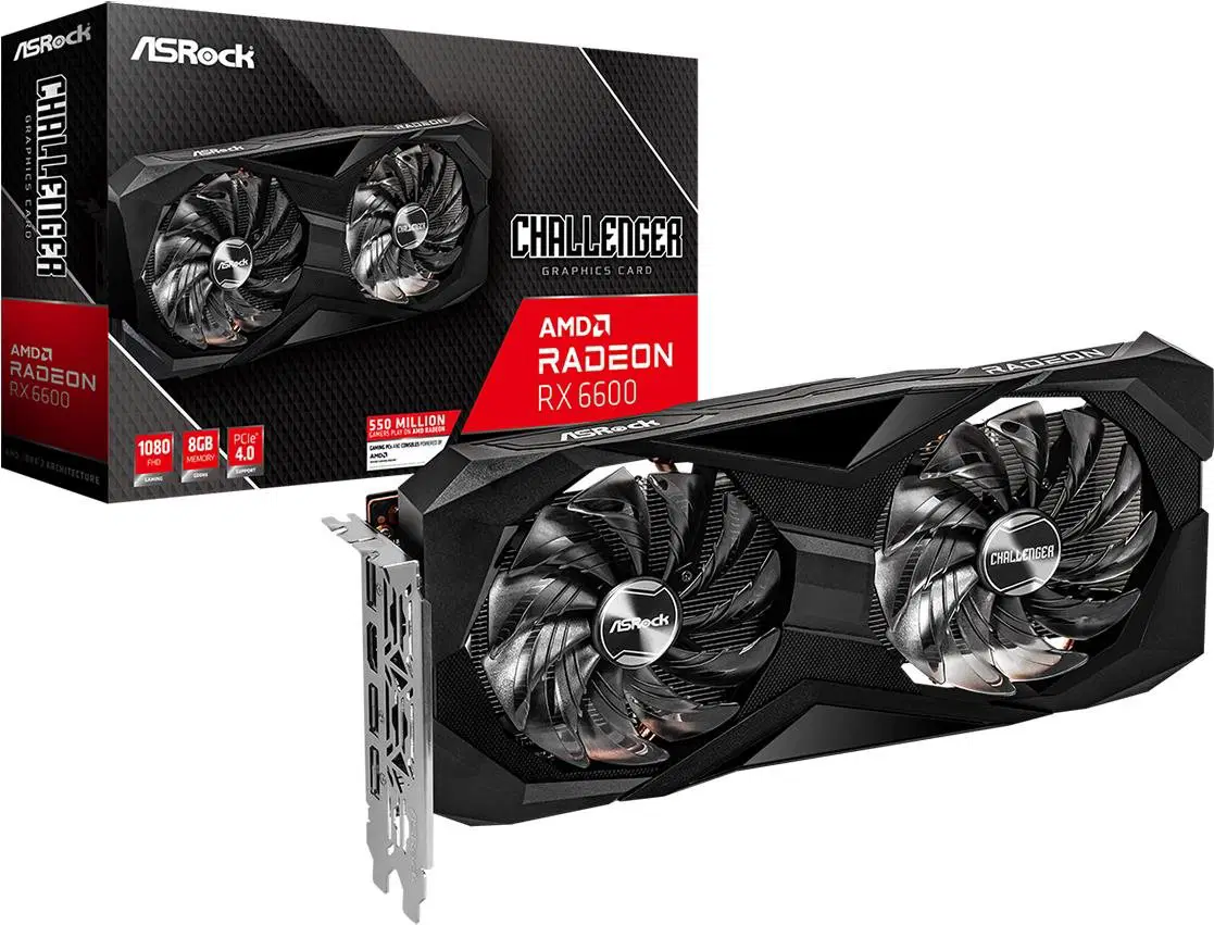 Asrock AMD rx6600 8gb