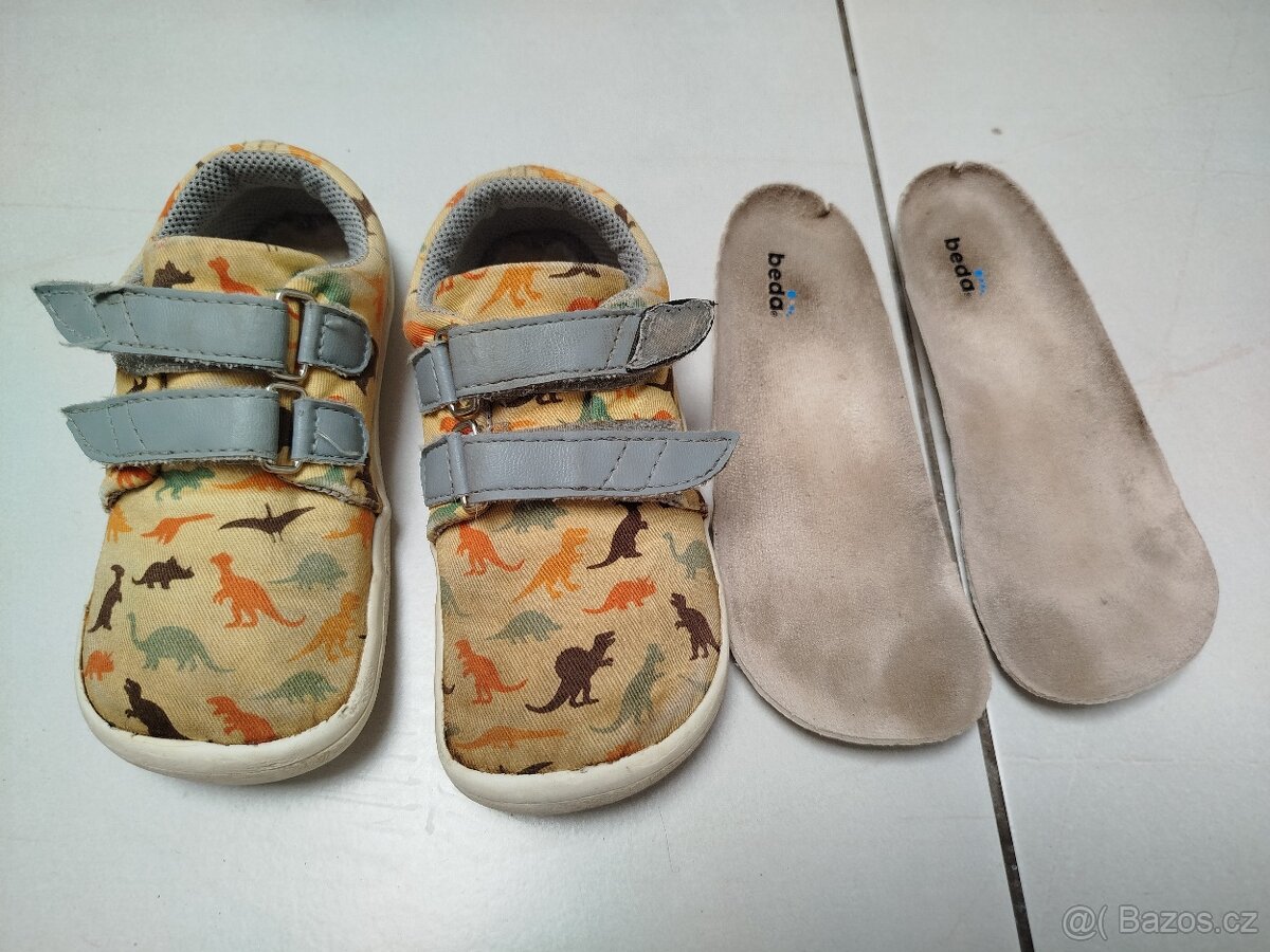 Barefoot plátěné boty Beda vel 27