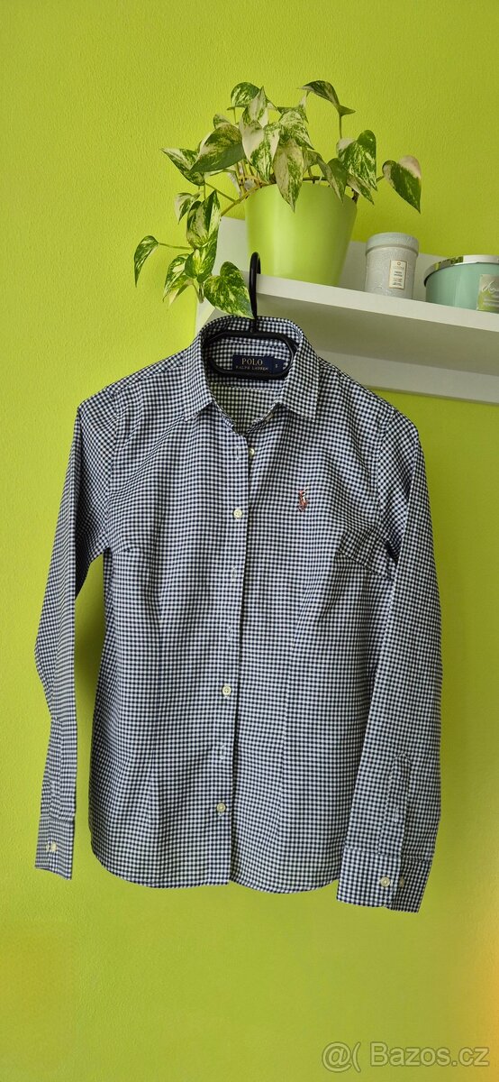 Kostičkovaná dámská košile Ralph Lauren
