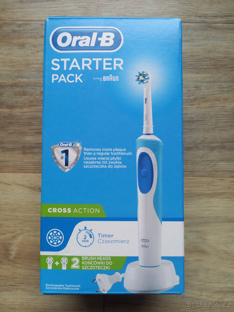 KARTÁČEK ORAL-B STARTER PACK nový