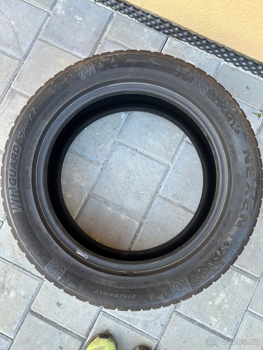 Zimní pneu 2x 215/55/17 Nexen Winguard Sport 2
