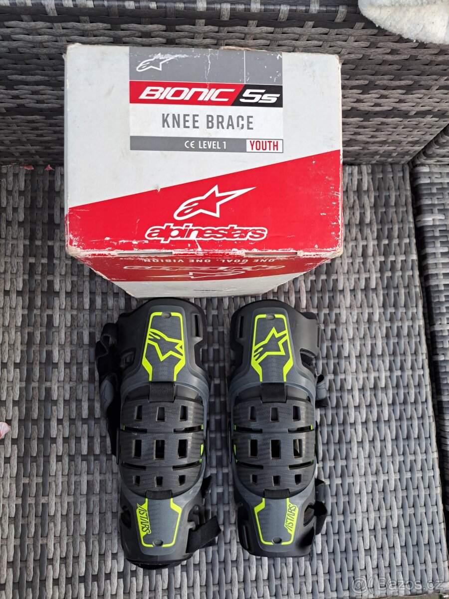 Ortezy Alpinestar bionic 5s YOUTH