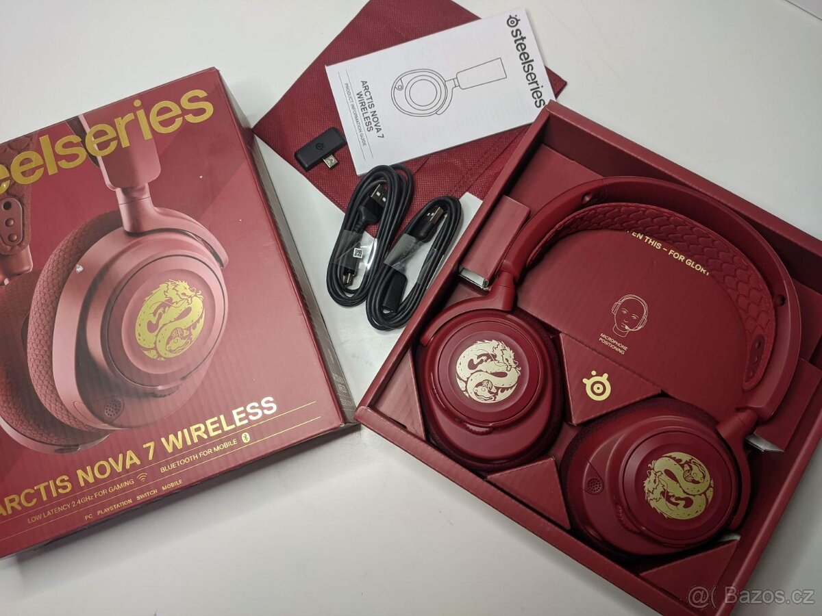 Bezdrátová sluchátka Steelseries arctis nova 7 wireless