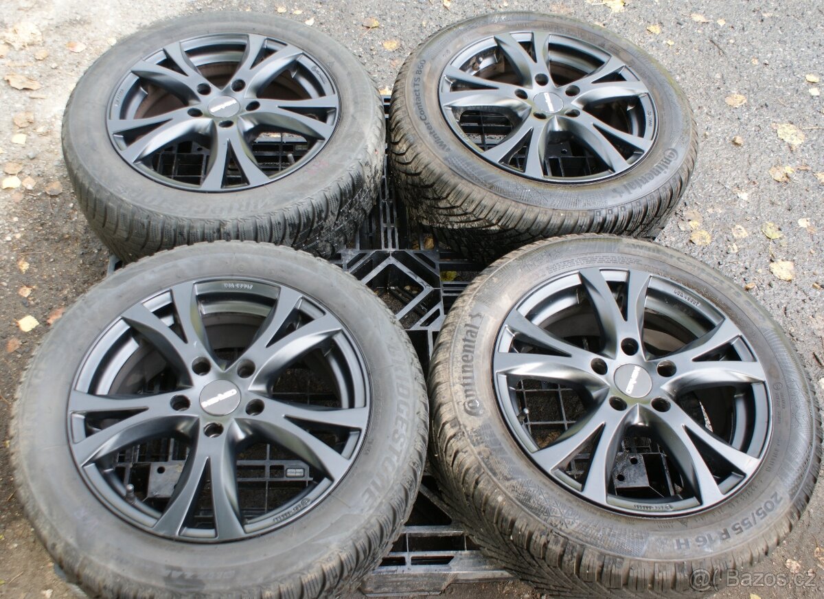 Alu kola Carmani 5x114 Renault Dacia Honda Suzuki zimni pneu