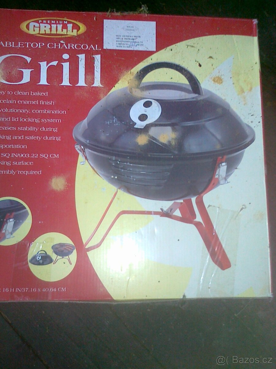 plechový gril