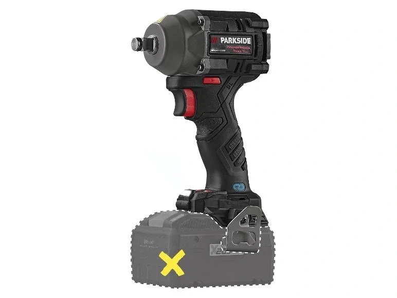 Nový nerozbalený rázový utahovák parkside