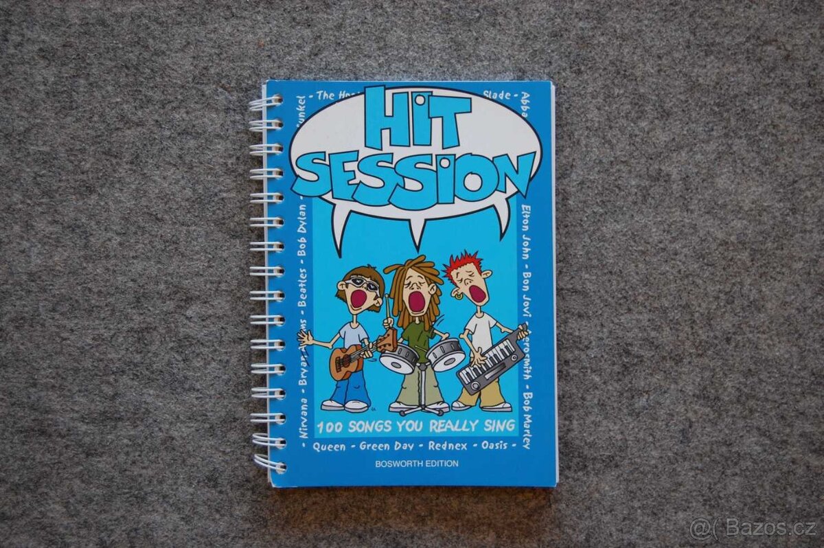 Hit Session 1 - zpěvník pro kytaru, keyboard a akordeon