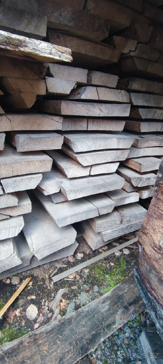 Prodám suché bukové fošny