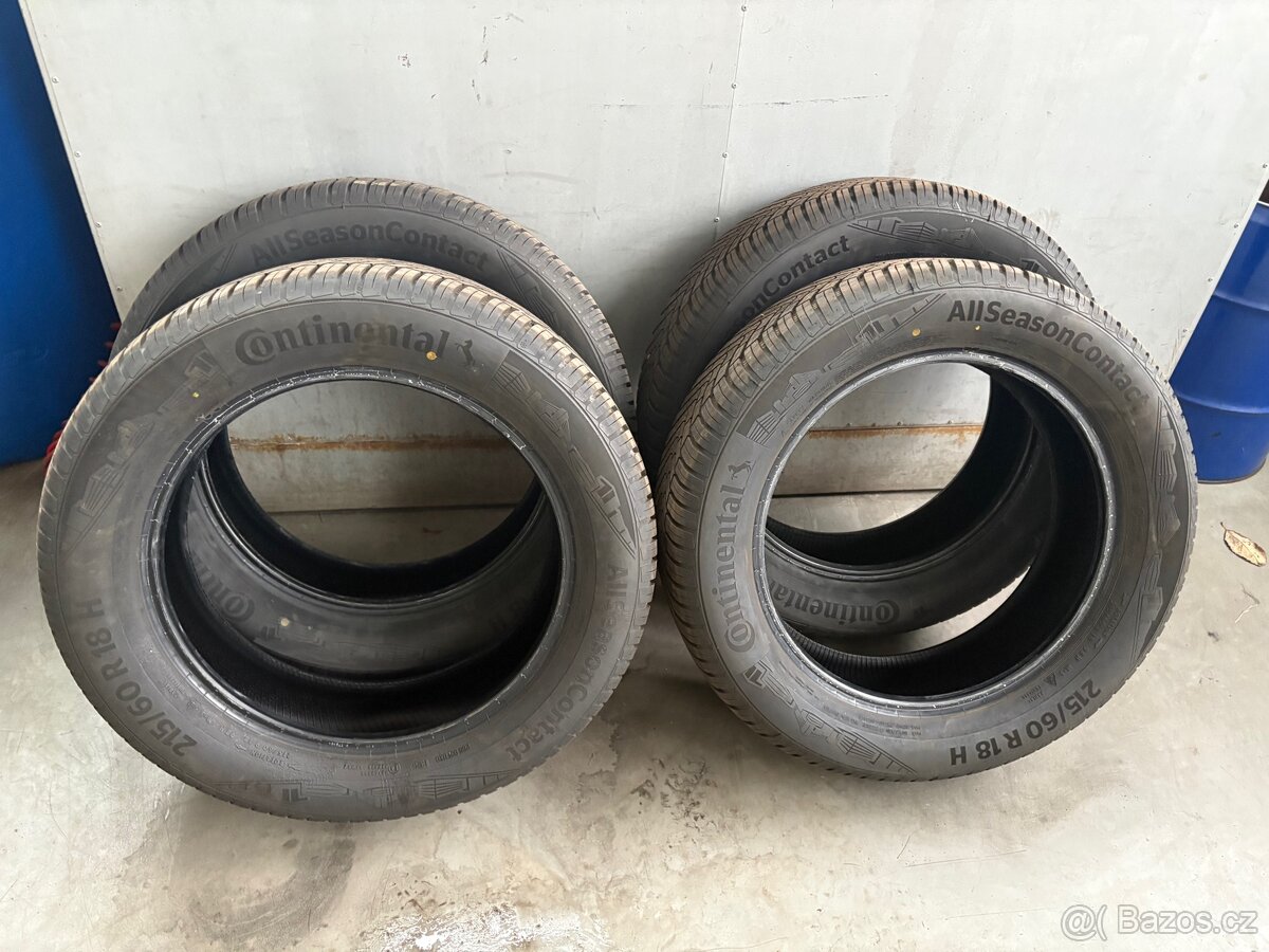 Nové celoroční 215/60 R18 98H