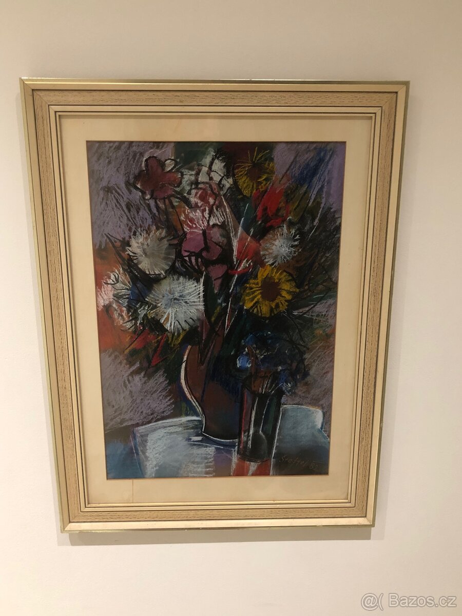 Obraz Josef Šteffel – Letní zátiší (1982) – originál