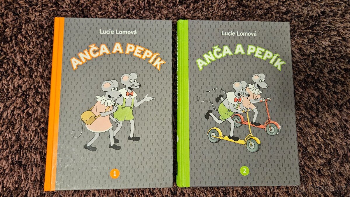 Anča a Pepík - dvě komiksové knihy
