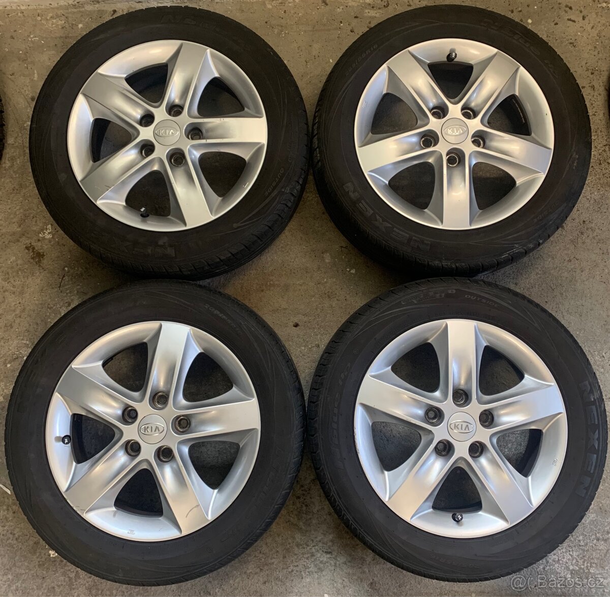 Alu kola Kia, 5x114, R16, letní