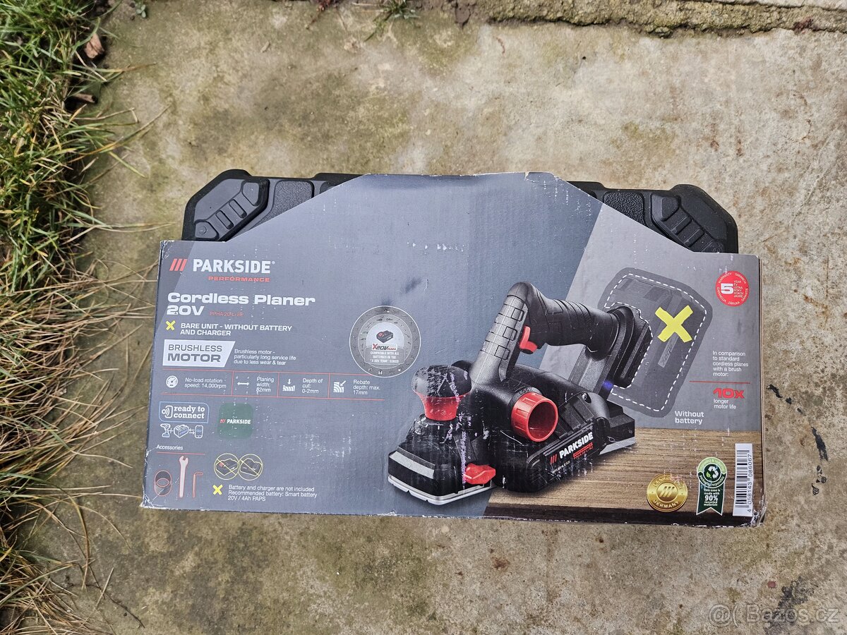 Aku hoblík parkside ppha 20li b2