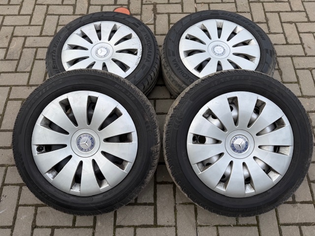 Plechové disky Mercedes letní pneu