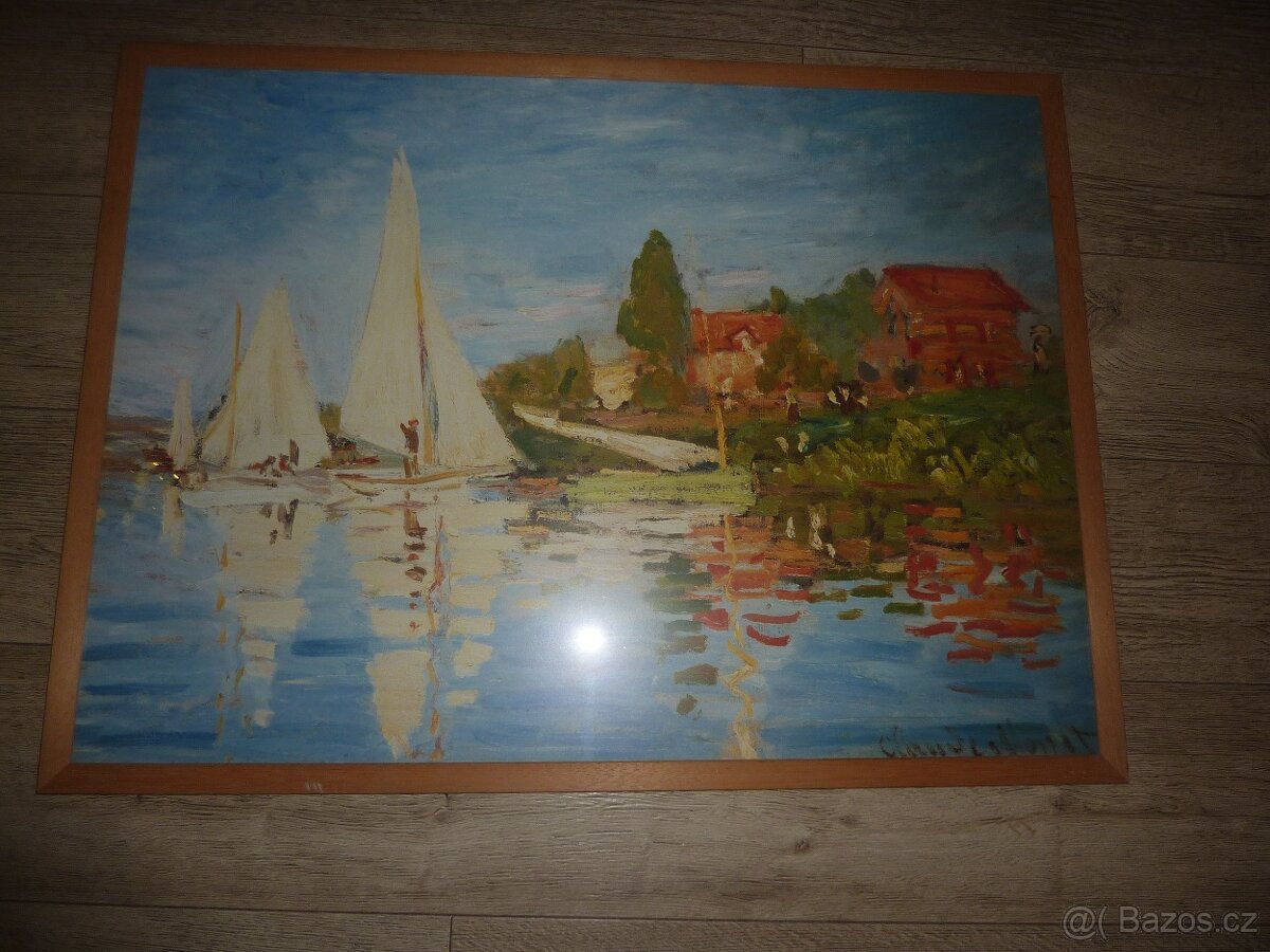 Obraz Claude Monet, Regata v Argenteuil