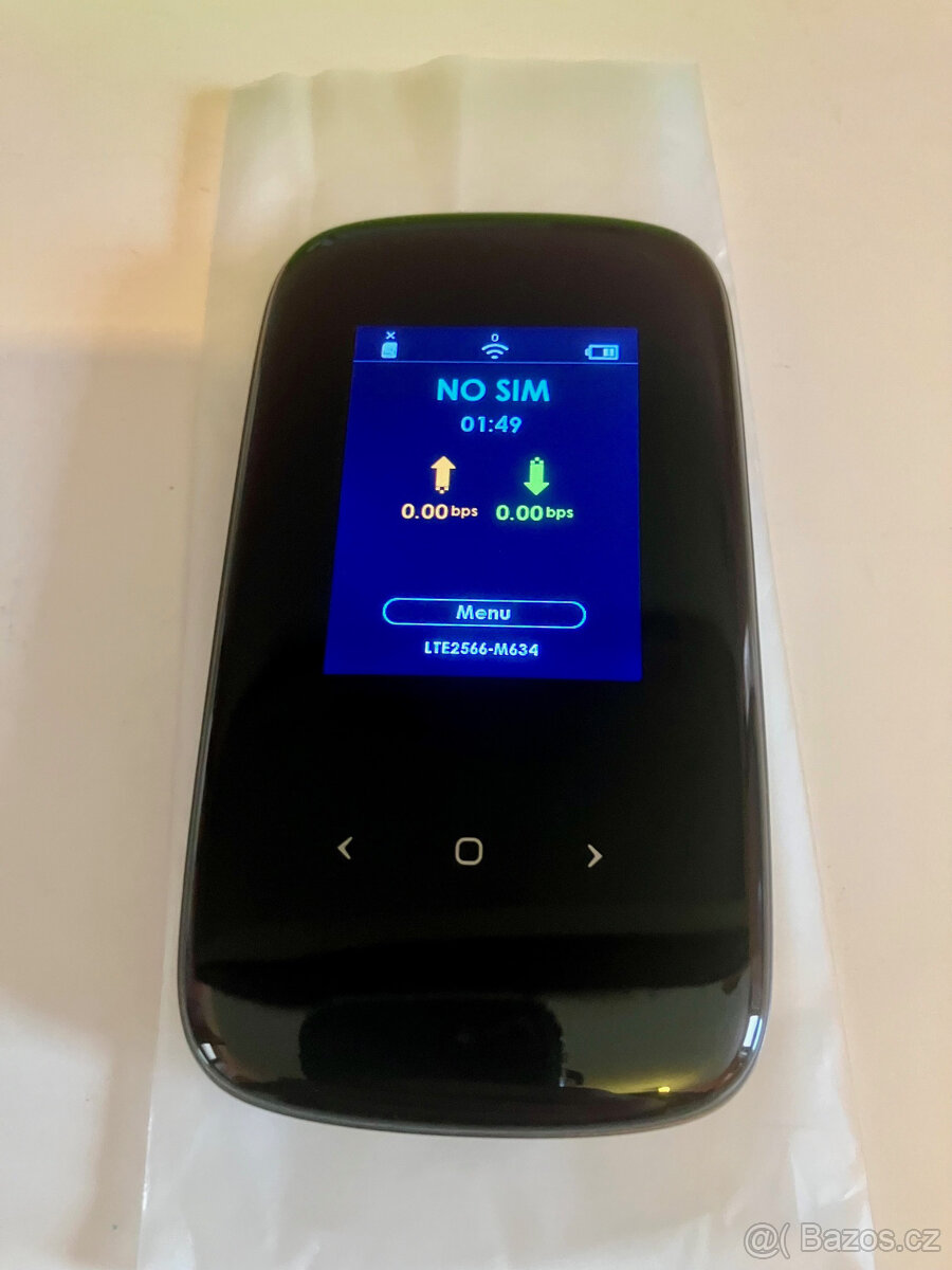 Přenosný LTE WiFi router Zyxel, micro SIM, záruka