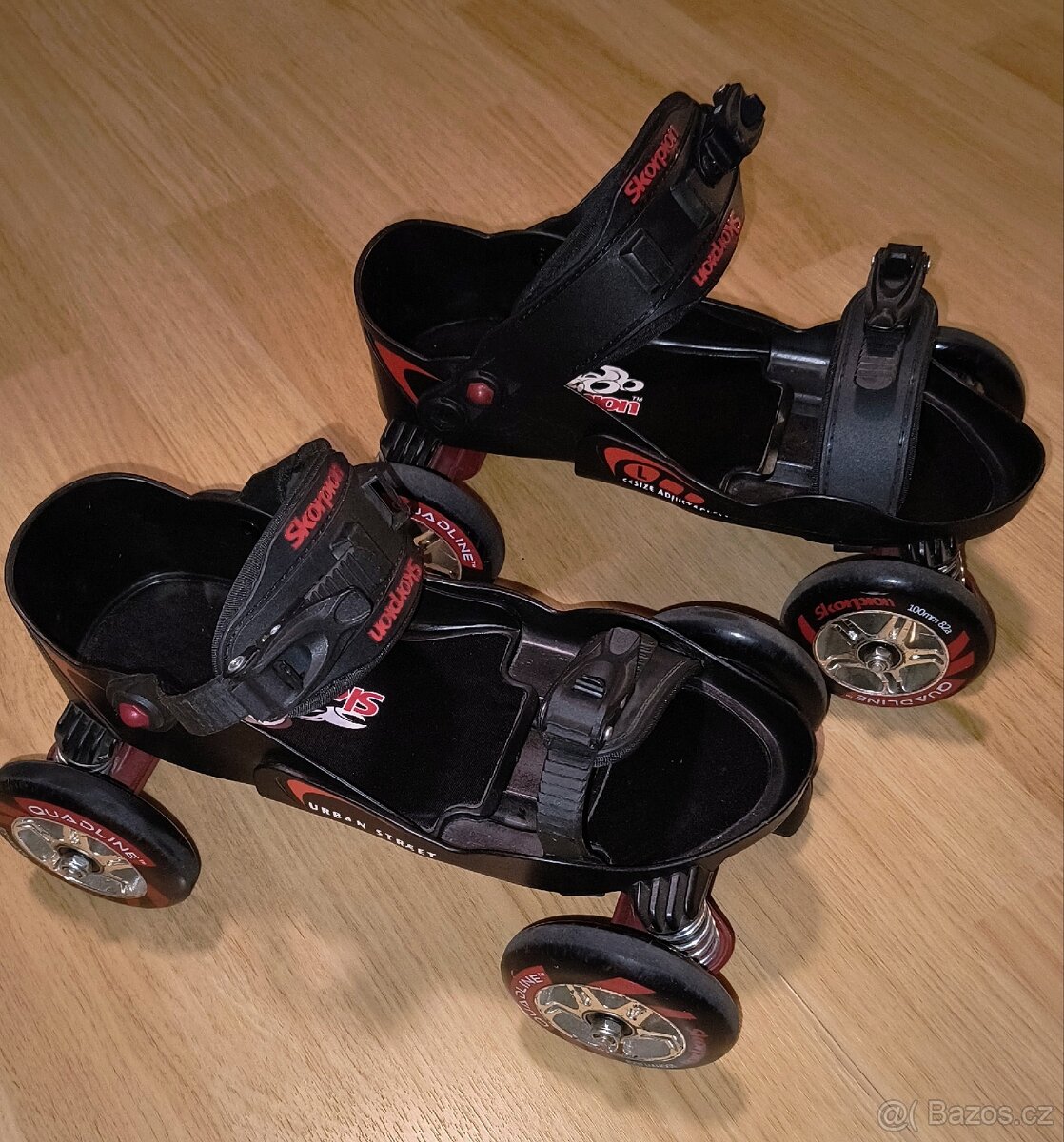 Kolečkové brusle Skorpion Quadline