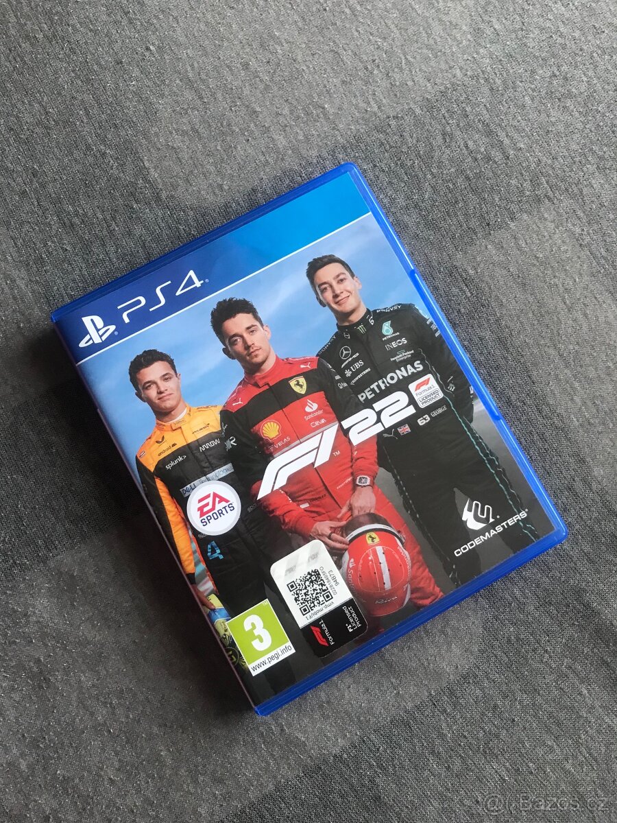 PlayStation 4, PS4 hra F1 22