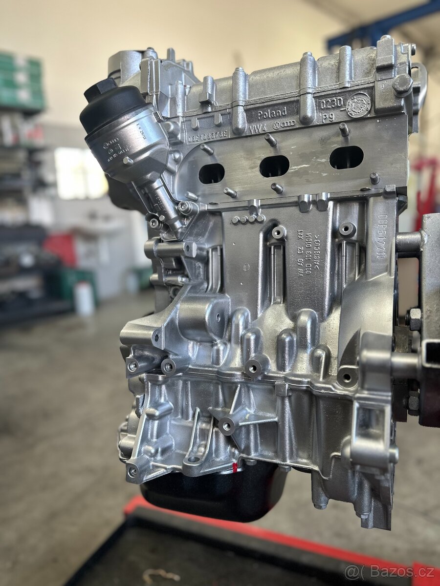 Repasovaný motor 1.2 HTP Škoda-VW, 12V, 51 kW- kód BZG, CGPA