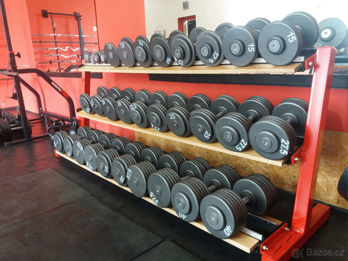 Jednoručky profi 2,5-100kg