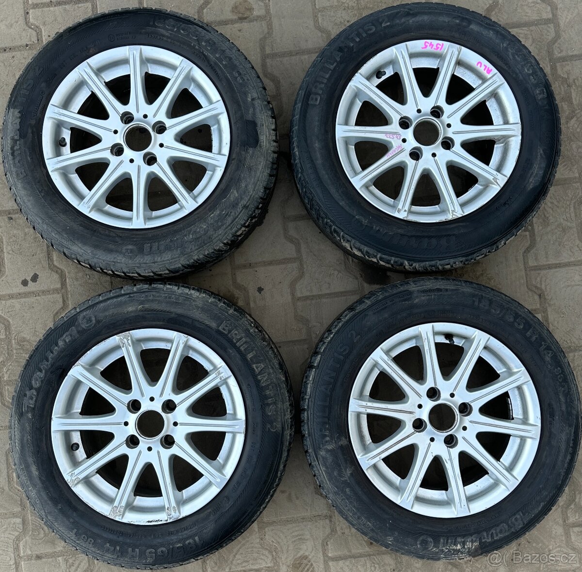 Prodám ALU kola Hyundai č. 1545